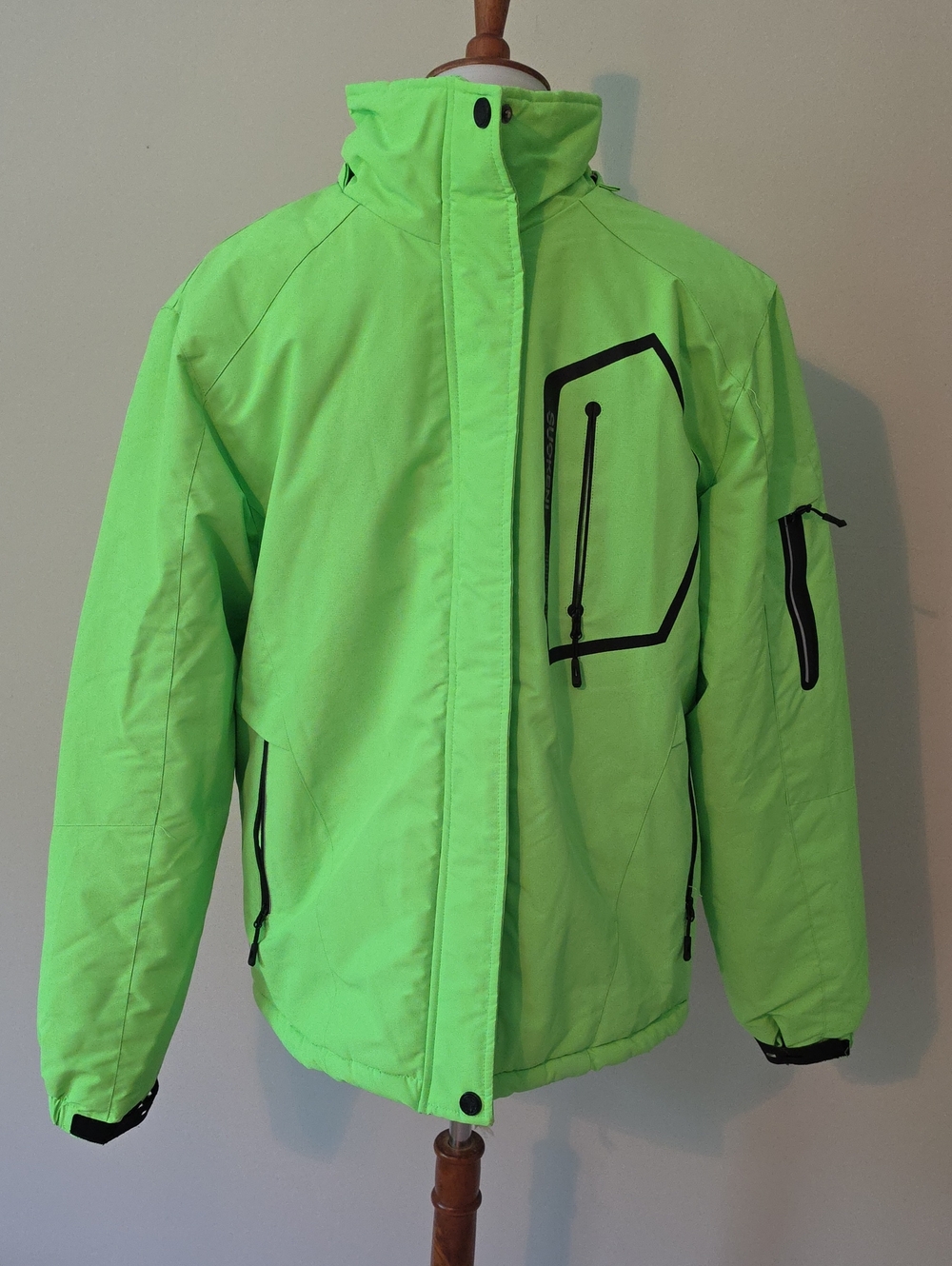 Suokeni  Ski Jacket with fleece lining Neon Green